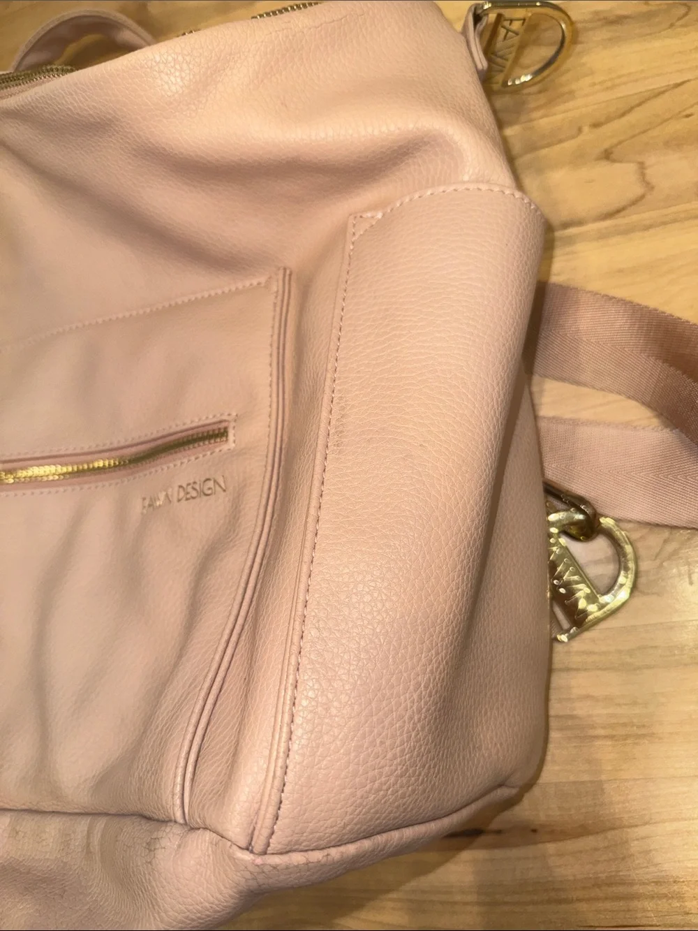 Fawn Design Original Diaper Bag in Warm Blush